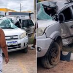 Homem-fica-ferido-apos-carro-colidir-com-poste-na-BA-099-em-Barra-do-Jacuipe-vitima-e-socorrida-por-helicoptero-do-GRAER-Foto-Reproducao-Mais-Regiao