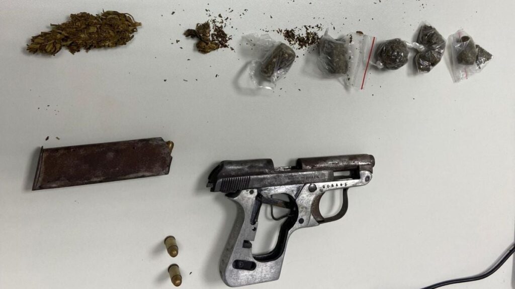 arma-de-fogo-e-maconha-apreenida-em-Feira-de-Santana-foto-divulgacao-