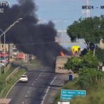 Caminhao-pega-fogo-na-BR-324-em-Conceicao-do-Jacuipe-pista-foi-interditada-Foto-Reproducao-