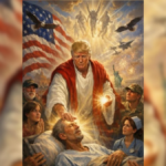 Imagem-de-Donald-Trump-como-Jesus-foto-reproducao-Redes-Socias-