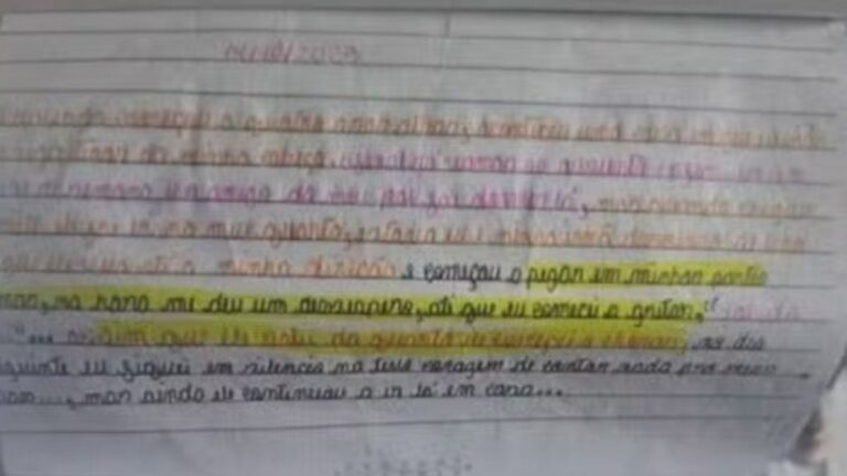 carta-diario-texto-menina-vitima-estupro-foto-divulgacao-