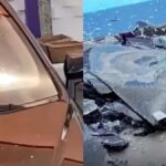 ex-funcionario-locadora-de-veiculos-em-Feira-de-Santana-ataque-danifica-carros-vidros-foto-reproducao-redes-socias-