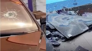 ex-funcionario-locadora-de-veiculos-em-Feira-de-Santana-ataque-danifica-carros-vidros-foto-reproducao-redes-socias-