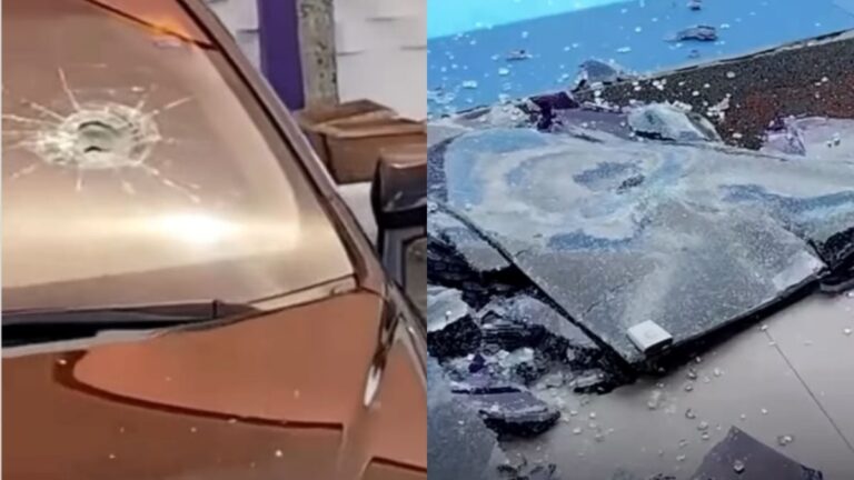 ex-funcionario-locadora-de-veiculos-em-Feira-de-Santana-ataque-danifica-carros-vidros-foto-reproducao-redes-socias-