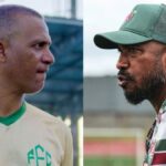Edson-fabiano-Tecnico-do-Feira-FC-e-Edu-Silva-tecnico-do-Fluminense-de-Feira-foto-arte-jefferson-Araujo-Arcorada-ciadde