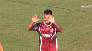 jogadores-do-FLuminense-de-Feira-x-Redencao-campeonato-baiano-serie-b-2026-foto-reproducao-canal-do-youtube-TVE-