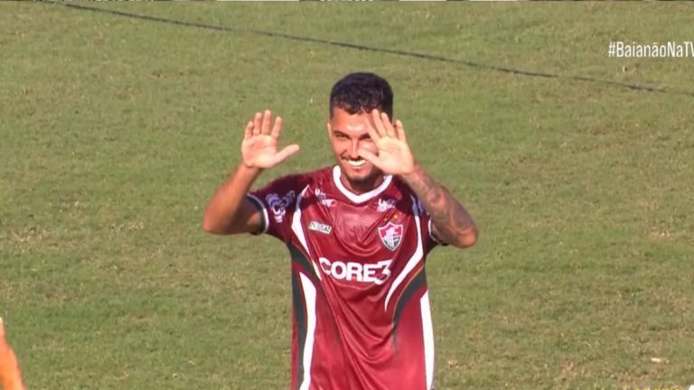 jogadores-do-FLuminense-de-Feira-x-Redencao-campeonato-baiano-serie-b-2026-foto-reproducao-canal-do-youtube-TVE-