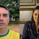 Flavio-Bolsonaro-e-Michelle-Bolsonaro-arte-Foto-reproducao-