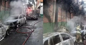 Incendio-atinge-carros-em-Salvador