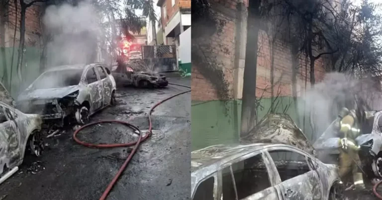 Incendio-atinge-carros-em-Salvador