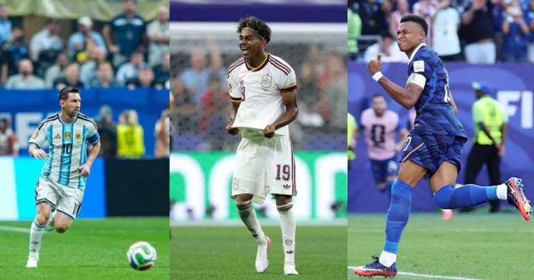 Lionel-Messi-Lamine-Yamal-e-Kylian-Mbappe-Foto-Reproducao-Redes-Sociais