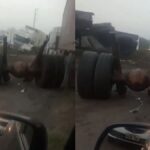 acidente-na-BR-324-caminhoes-colisao-foto-reproducao-