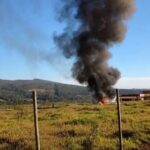 Aviao-de-pequeno-porte-pega-fogo-ao-cair-em-Minas-Gerais-Foto-Reproducao-TV-Globo