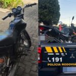 PRF-recupera-quatro-motocicletas-adulteradas-e-com-registro-de-crime-no-Reconcavo-Baiano