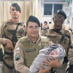 Recem-nascida-e-resgatada-apos-ser-encontrada-em-cesto-e-envolta-em-sacola-em-Salvador-Foto-37a-CIPM-