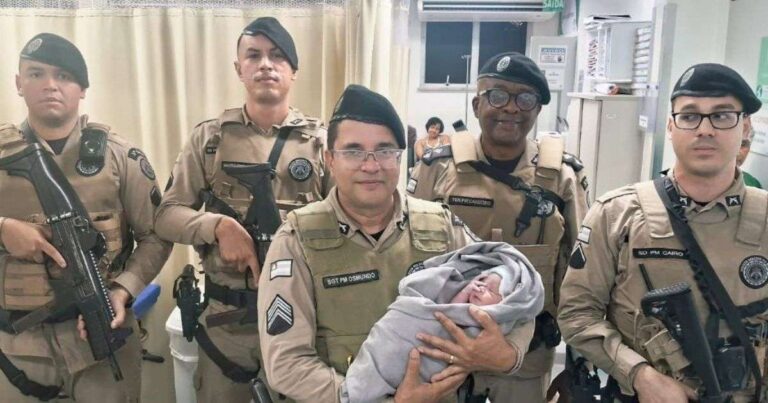 Recem-nascida-e-resgatada-apos-ser-encontrada-em-cesto-e-envolta-em-sacola-em-Salvador-Foto-37a-CIPM-