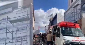 Trabalhador-fica-ferido-apos-sofrer-descarga-eletrica-e-cair-de-andaime-Foto-Reproducao-Calila-Noticias