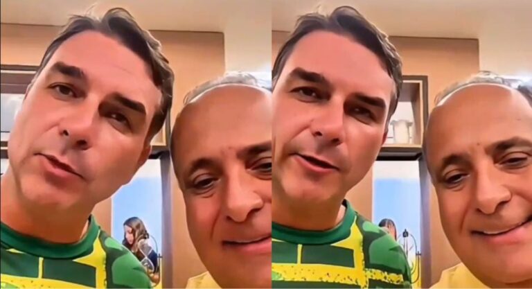 Em-Salvador-Flavio-Bolsonaro-manifesta-apoio-e-deseja-rapida-recuperacao-a-Jose-Ronaldo-Foto-Reproducao-Redes-Sociais
