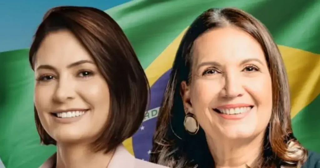 Michelle-Bolsonaro-e-Bia-Kics