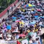 Protestos-contra-governo-reunem-milhares-de-pessoas-em-cidades-da-Colombia